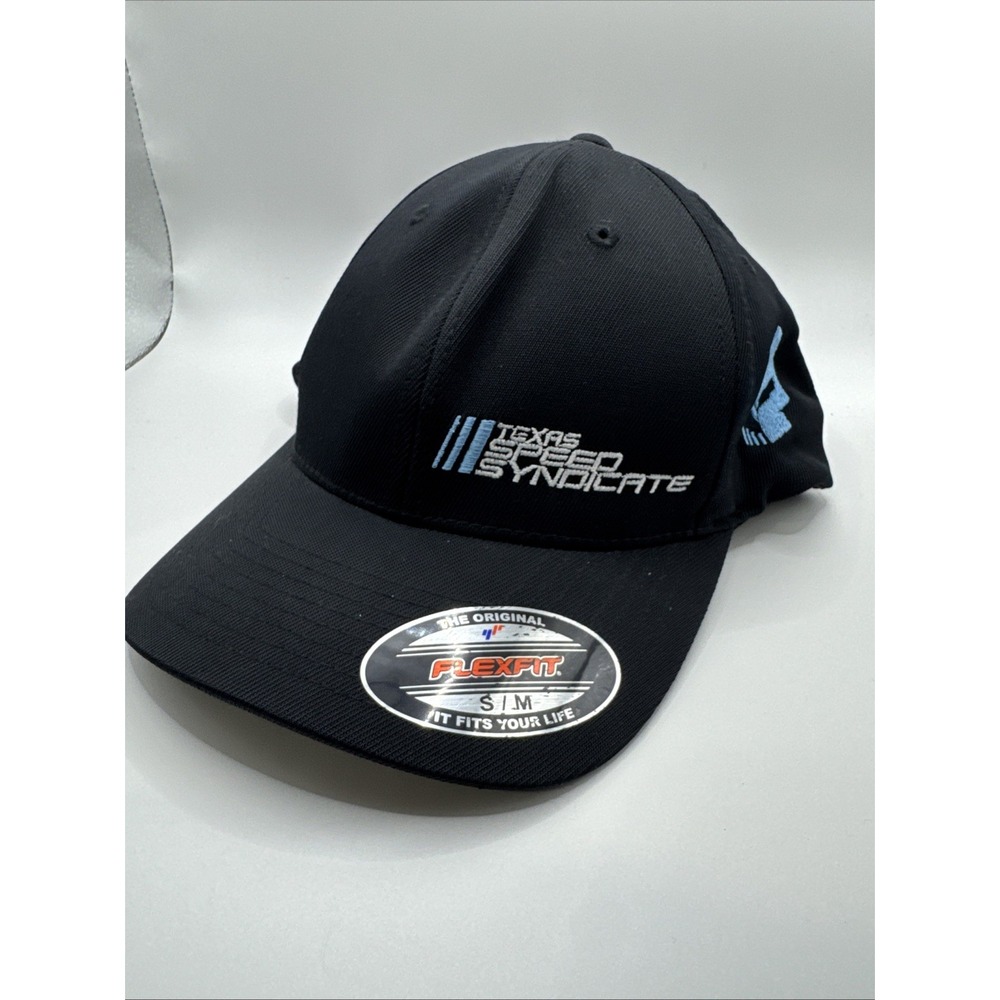 Texas Speed Syndicate The Original Flex Fit Size Small/Medium Black Hat #902